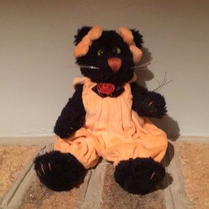 Boyds Bears plush black cat Sabrina p. Catterwall